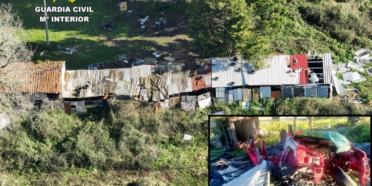 Investigan a un hombre por construir cobertizos ilegales en suelo protegido de Pomaluengo