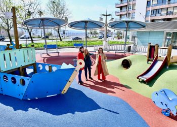 Santander renueva el parque infantil de Cachavas para mejorar seguridad y accesibilidad