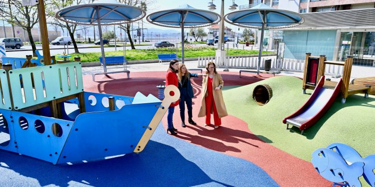 Santander renueva el parque infantil de Cachavas para mejorar seguridad y accesibilidad