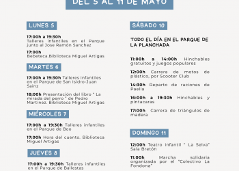 Astillero celebra la Semana de las Familias con una agenda repleta de actividades