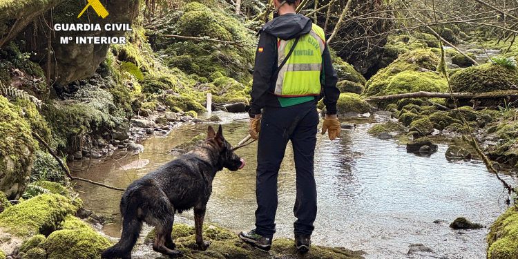 La Guardia Civil localiza un cadáver en el Arroyo de Panes que podría pertenecer a la mujer desaparecida en marzo