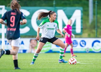 María Corbacho, convocada por la Selección Española de Fútbol Playa para la concentración en Málaga