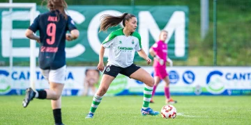 María Corbacho, convocada por la Selección Española de Fútbol Playa para la concentración en Málaga