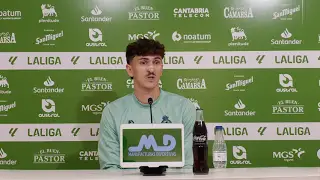 Pablo Rodríguez se prepara para el duelo ante el Huesca: «Lucharemos por los tres puntos»