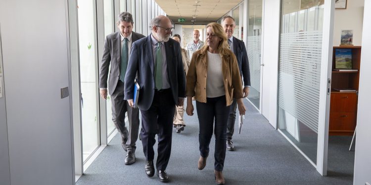 La Consejería de Desarrollo Rural y el Grupo Tragsa refuerzan su colaboración en proyectos ligados al medio natural y el sector primario en Cantabria