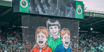 El CSD propone multar al Racing con 20.000 euros por un tifo «que incitaba claramente al odio»