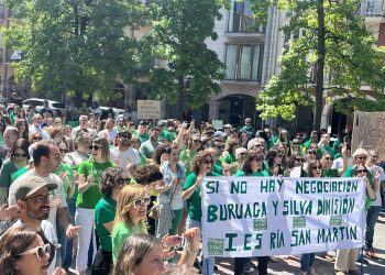 El seguimiento de la huelga educativa en Cantabria sube al 52,8%, según datos del STEC