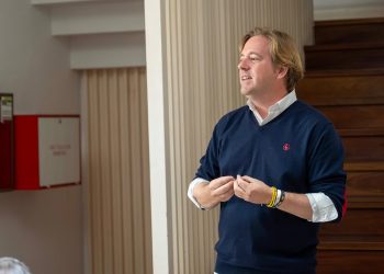 Pablo Diestro destaca la alta participación y afronta con tranquilidad la recta final de las primarias del PRC