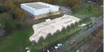 Torrelavega impulsa un nuevo skatepark de referencia junto al pabellón María Pardo
