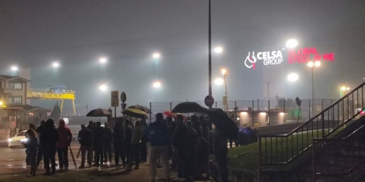 El 90% de los trabajadores del metal secundan la huelga según las primeras estimaciones