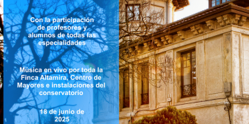 El Conservatorio Ataúlfo Argenta celebra el Día Europeo de la Música con conciertos al aire libre en Finca Altamira