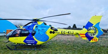 Dos jóvenes fallecen y tres resultan heridos tras caer un coche por un barranco en Espinosa de los Monteros
