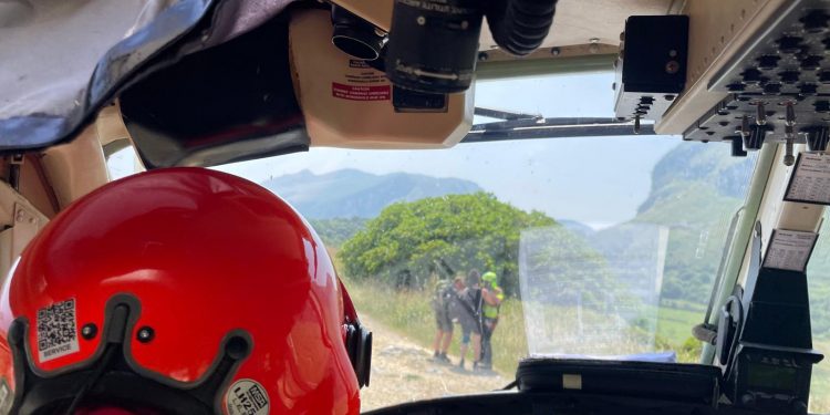 Evacuadas dos senderistas alemanas en el monte Candina tras sufrir un ataque de pánico