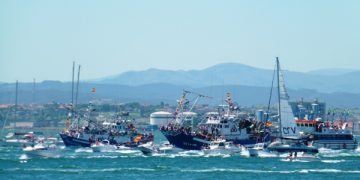 La avería del puente de Raos obliga a cancelar la procesión marítima del Carmen en Santander