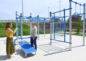 Nueva Montaña estrena parque con zona verde, circuito ‘pumptrack’ y área canina