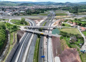 Corte de tráfico nocturno en la A-8 por obras en el ramal de Torrelavega