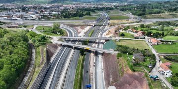 Corte de tráfico nocturno en la A-8 por obras en el ramal de Torrelavega