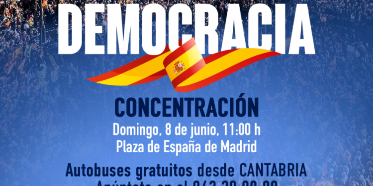 María José González Revuelta convoca a los cántabros a la concentración ‘Mafia o democracia’ en Madrid