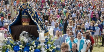 Santander honra a su patrona, la Virgen del Mar, con devoción, música y tradición
