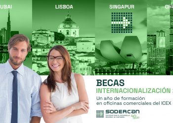 SODERCAN abre el plazo para 19 becas internacionales con destino a Chicago, Dubái, Lisboa y Singapur