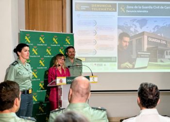 La Guardia Civil ya permite presentar denuncias completas por internet en Cantabria