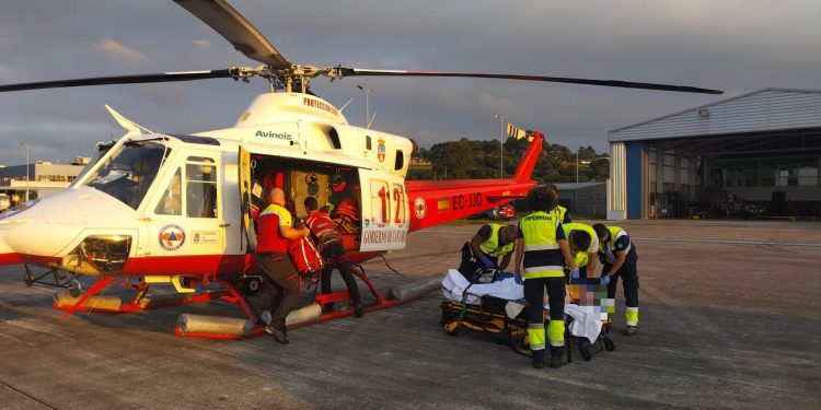 Herido grave un motorista burgalés en un accidente en el Puerto del Escudo