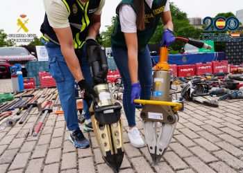 Cae una banda criminal responsable de asaltar trece bancos en toda España, con más de 400.000 euros robados