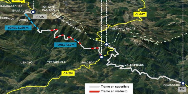 El Gobierno de Cantabria avanza en los trazados de la futura carretera Reinosa-Potes