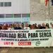 La plantilla del SERCA intensifica sus movilizaciones para reclamar la adhesión al convenio municipal de Torrelavega