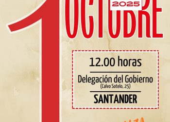 Cantabria moviliza a sus pensionistas en Santander con motivo del Día de las Personas Mayores