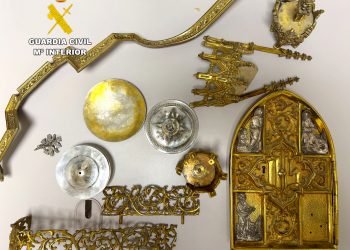 Detenido un joven de 27 años por robar en dos iglesias de Campoo de Yuso y recuperar los objetos sustraídos