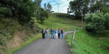 La Consejería de Desarrollo Rural invierte 100.000 euros en la mejora de caminos agrarios en Liérganes