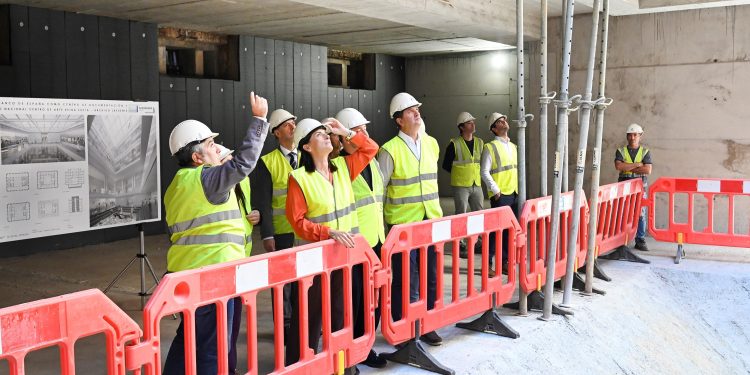 Avanzan al ritmo previsto las obras del centro asociado al Museo Reina Sofía en Santander