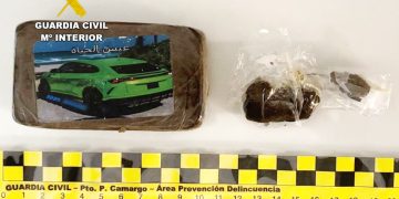 Un vecino de El Astillero es detenido por tráfico de drogas tras intervenir más de 100 gramos de hachís