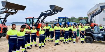 Santander eleva un 220% la retirada de residuos en playas con nuevo servicio de limpieza