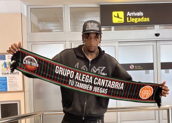 El escolta dominicano Jassel Pérez ya está en Cantabria para incorporarse al Alega de Torrelavega