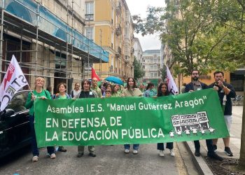 La huelga docente tiene un seguimiento del 40% en institutos y FP