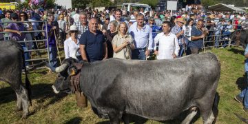 Miles de personas celebran el éxito de la Olimpiada del Tudanco en Cabezón de la Sal