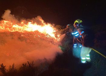 Cantabria preocupada por los incendios de Las Caldas y Garabandal