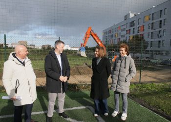Gobierno y Racing arrancan en La Albericia las obras de dos nuevas gradas cubiertas