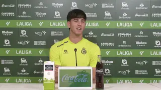 Facu destaca la solidez del Racing: «Mantener la portería a cero es fundamental, estamos muy contentos y queremos seguir así»