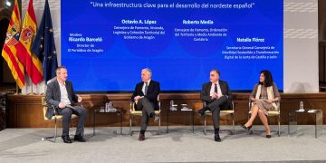 Media reclama en Zaragoza infraestructuras ferroviarias para que Cantabria no quede rezagada