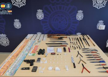 Desmantelado un punto negro de venta de droga en Cazoña con cuatro detenidos
