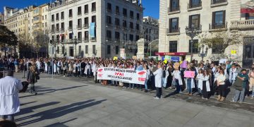 El TSJ de Cantabria rechaza suspender los servicios mínimos de la huelga médica