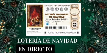 Lotería de Navidad 2025 en directo: sigue el sorteo y comprueba si tu décimo ha sido premiado