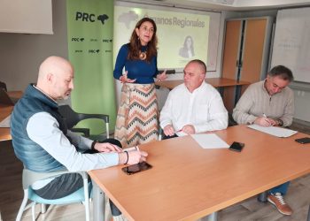 Paula Fernández destaca la fortaleza del PRC y acusa al PP de “incapacidad” para gestionar Cantabria