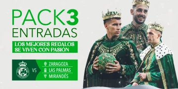 El Racing lanza un pack navideño de entradas para los tres próximos partidos en El Sardinero