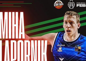 El Grupo Alega refuerza su plantilla con el escolta esloveno Miha Lapornik hasta 2026