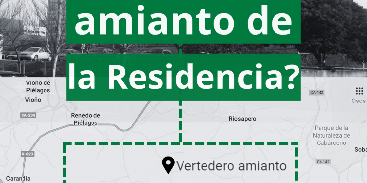 La Asamblea Abierta de Piélagos convoca una reunión contra el vertedero de amianto de Castañeda