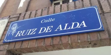 El Juzgado de Santander rechaza suspender el cambio de nombre de la calle Ruiz de Alda por Juan de Santander